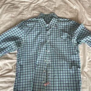 J crew casual button down shirt, XL